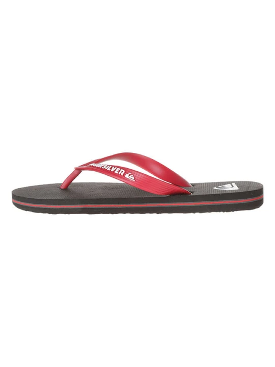 Zdjęcie produktu Quiksilver Japonki w kolorze czarno-czerwonym rozmiar: 39