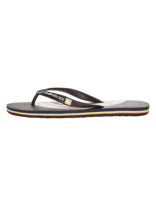 Zdjęcie produktu Quiksilver Japonki w kolorze czarno-granatowym rozmiar: 40