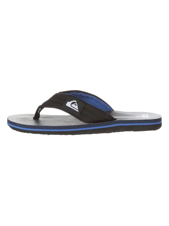Zdjęcie produktu Quiksilver Japonki w kolorze czarno-niebieskim rozmiar: 28