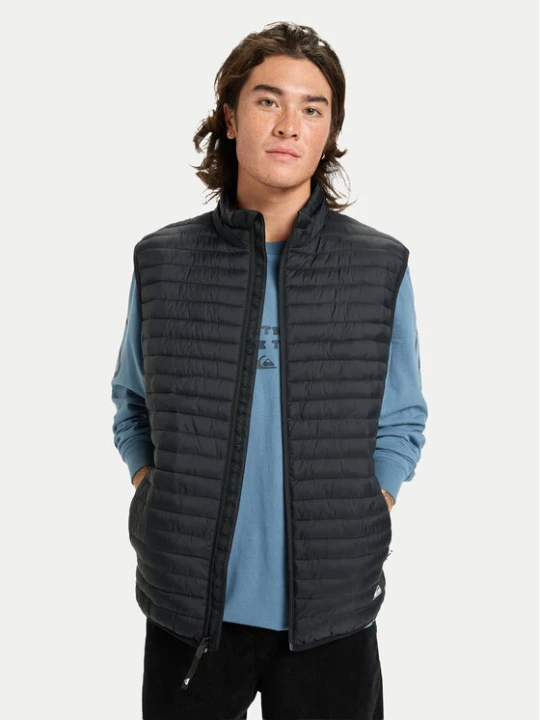Zdjęcie produktu Quiksilver Kamizelka Scaly Sleeveless EQYJK04191 Czarny Regular Fit