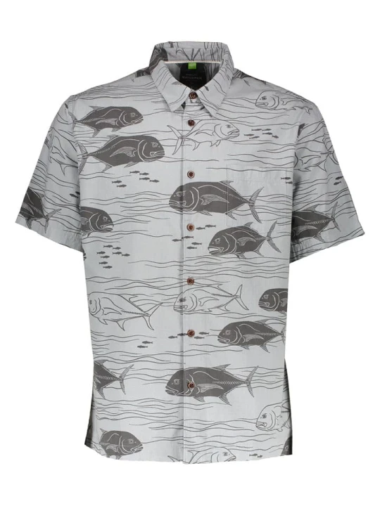 Zdjęcie produktu Quiksilver Koszula "Dive Sites" - Regular fit - w kolorze szarym rozmiar: L