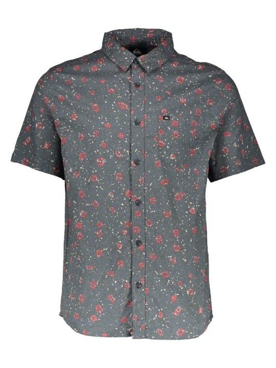Zdjęcie produktu Quiksilver Koszula "Mellow Fuzz" - Regular fit - w kolorze antracytowym rozmiar: M