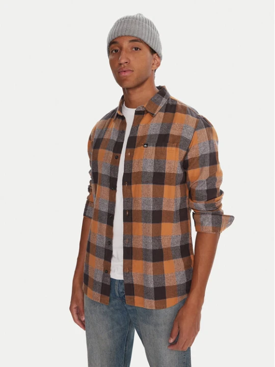 Zdjęcie produktu Quiksilver Koszula Motherfly Plaid EQYWT04642 Szary Regular Fit