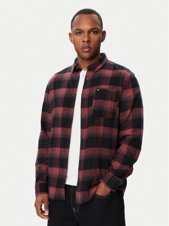 Zdjęcie produktu Quiksilver Koszula Motherfly Plaid EQYWT04712 Bordowy Regular Fit