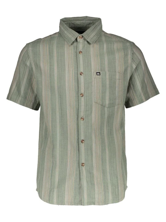 Zdjęcie produktu Quiksilver Koszula "Pyke" - Regular fit - w kolorze zielonym rozmiar: L
