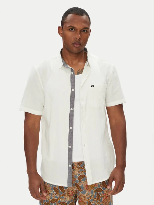 Zdjęcie produktu Quiksilver Koszula Time Box EQYWT04622 Biały Regular Fit