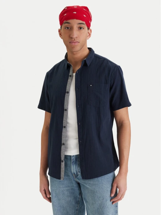 Zdjęcie produktu Quiksilver Koszula Time Box EQYWT04622 Granatowy Regular Fit