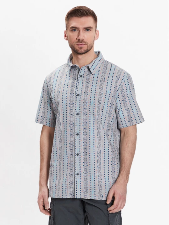 Zdjęcie produktu Quiksilver Koszula Tracks EQYWT04463 Szary Regular Fit
