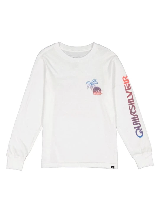 Zdjęcie produktu Quiksilver Koszulka "In The Jungle" w kolorze białym rozmiar: 140