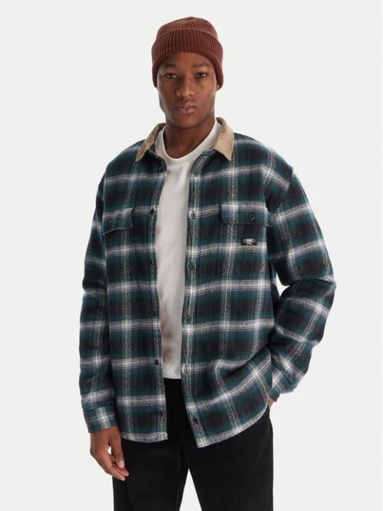 Zdjęcie produktu Quiksilver Kurtka koszulowa Mecury Desert EQYWT04643 Zielony Regular Fit