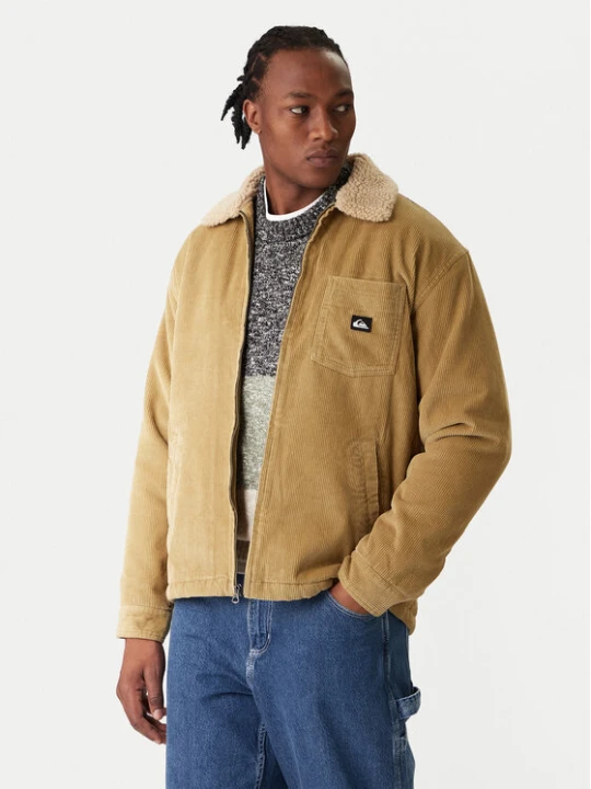 Zdjęcie produktu Quiksilver Kurtka przejściowa Dna Sherpa Harrington EQYJK04201 Beżowy Regular Fit
