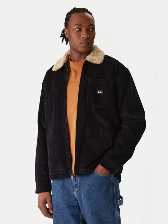 Zdjęcie produktu Quiksilver Kurtka przejściowa Dna Sherpa Harrington EQYJK04201 Czarny Regular Fit