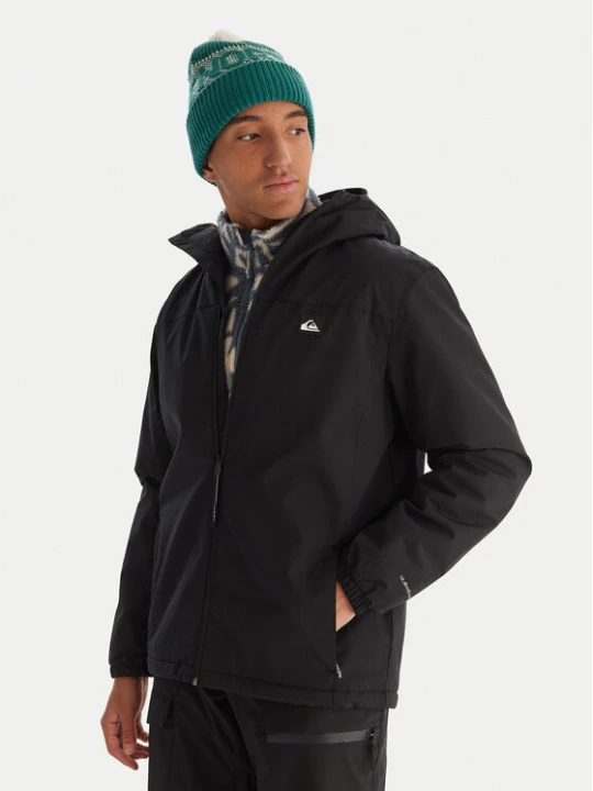 Zdjęcie produktu Quiksilver Kurtka przejściowa Overcast 3K EQYJK04202 Czarny Regular Fit