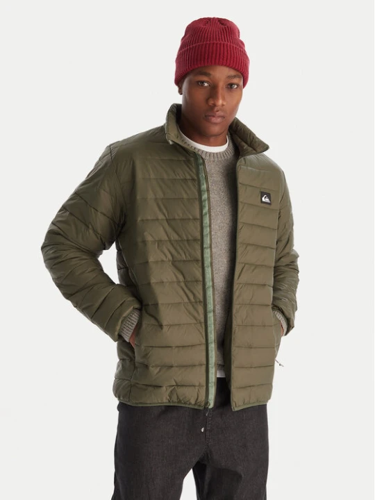 Zdjęcie produktu Quiksilver Kurtka przejściowa Scaly FZ EQYJK04190 Zielony Regular Fit