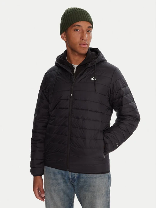 Zdjęcie produktu Quiksilver Kurtka przejściowa Scaly Hood EQYJK04189 Czarny Regular Fit