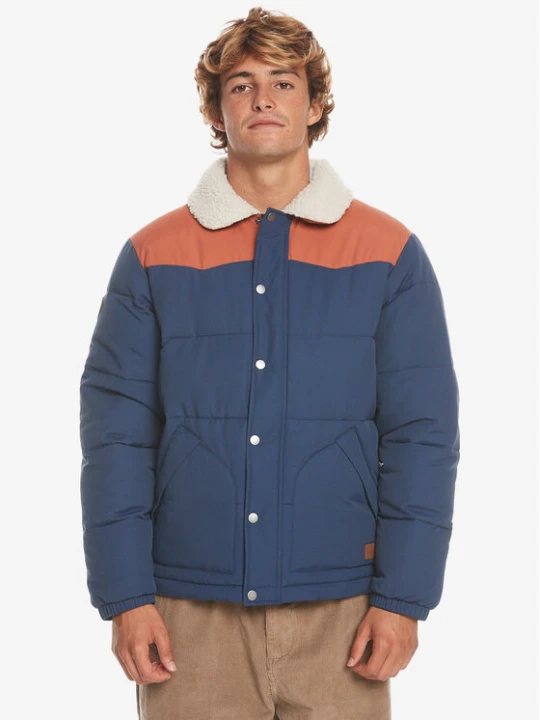 Zdjęcie produktu Quiksilver Kurtka puchowa The Puffer Jckt EQYJK03981 Granatowy Regular Fit
