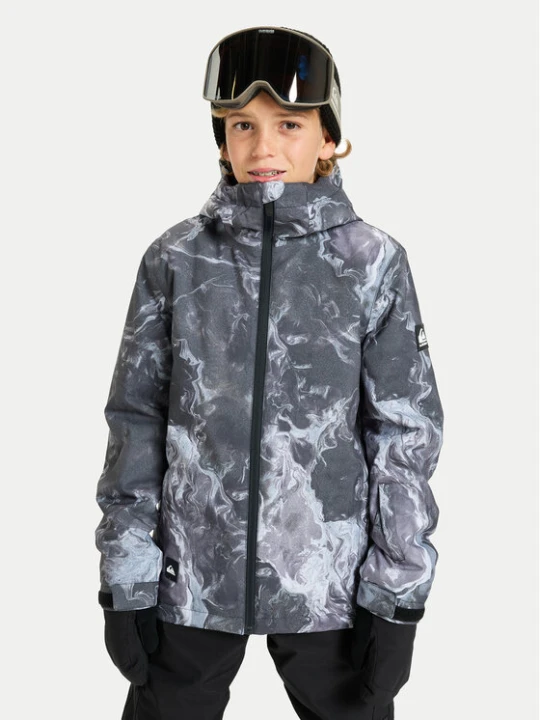 Zdjęcie produktu Quiksilver Kurtka snowboardowa Mission Printed EQBTJ03223 Szary Regular Fit