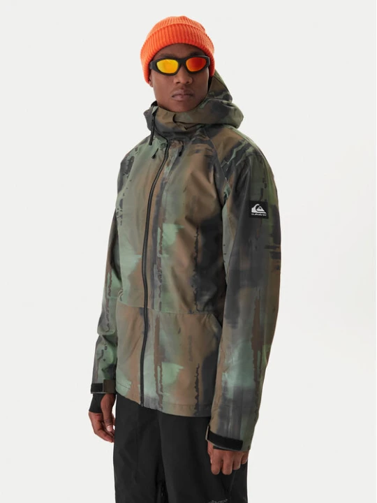 Zdjęcie produktu Quiksilver Kurtka snowboardowa Muldrow EQYTJ03493 Zielony Regular Fit