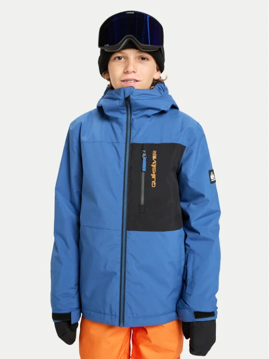 Zdjęcie produktu Quiksilver Kurtka snowboardowa Side Hit Solid EQBTJ03221 Niebieski Regular Fit