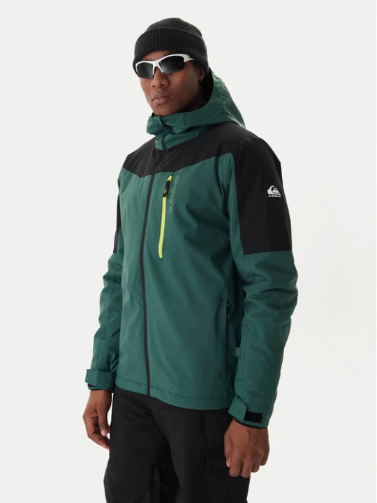 Zdjęcie produktu Quiksilver Kurtka snowboardowa Titano EQYTJ03513 Zielony Slim Fit