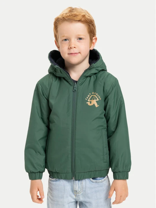 Zdjęcie produktu Quiksilver Kurtka zimowa Reversible All Seas EQKJK03129 Zielony Regular Fit