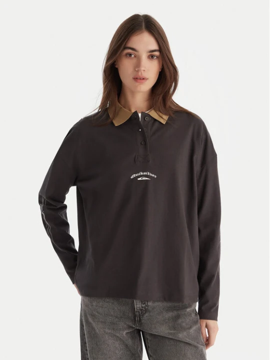Zdjęcie produktu Quiksilver Polo Mercury Standard EQWKT03203 Szary Regular Fit