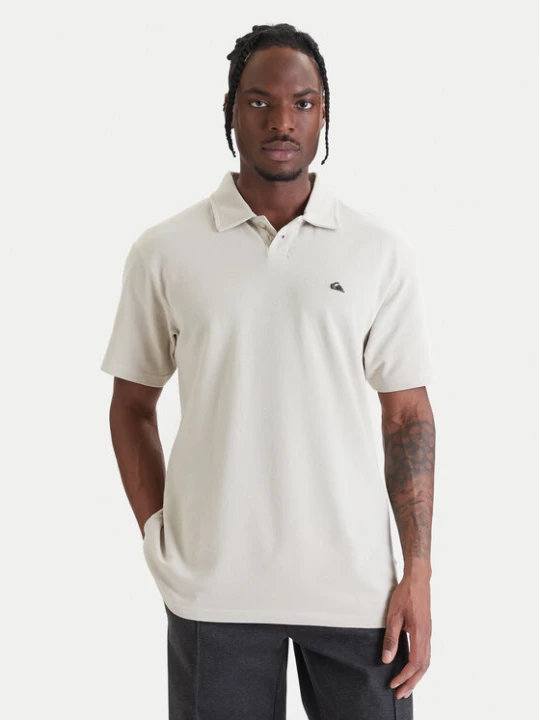 Zdjęcie produktu Quiksilver Polo Mw Pique Polo EQYKT04392 Beżowy Regular Fit