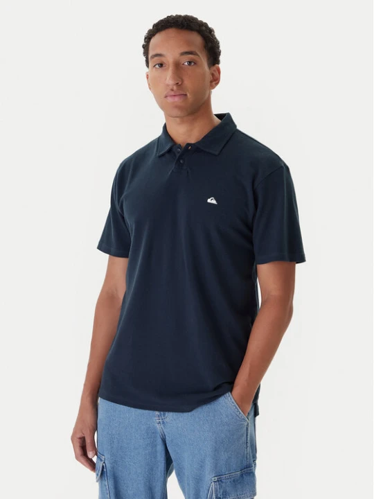 Zdjęcie produktu Quiksilver Polo Pique EQYKT04392 Granatowy Regular Fit