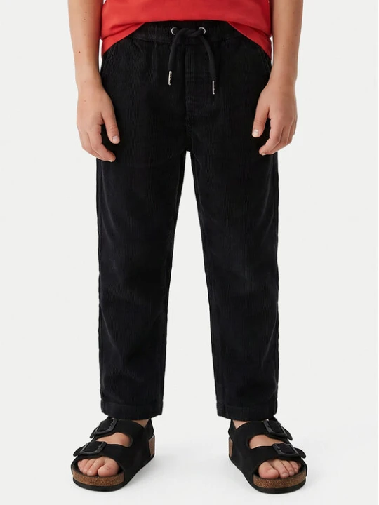 Zdjęcie produktu Quiksilver Spodnie materiałowe Taxer Cord EQKNP03066 Czarny Tapered Fit