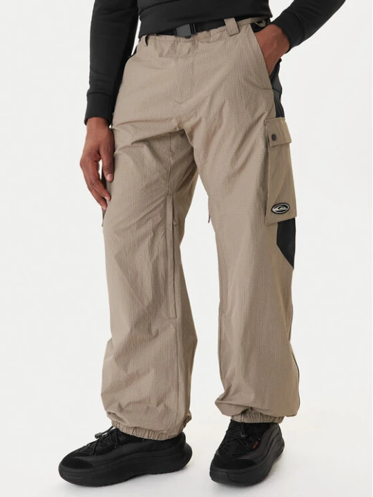 Zdjęcie produktu Quiksilver Spodnie narciarskie Snow Down Cargo EQYTP03231 Beżowy Relaxed Fit