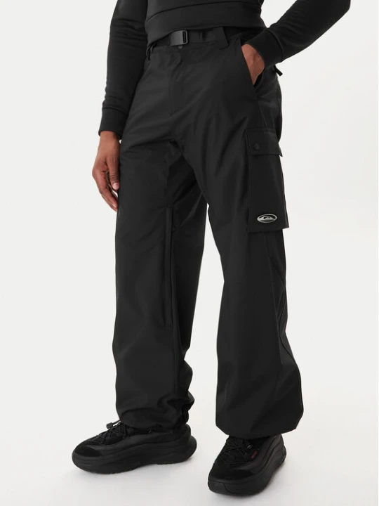 Zdjęcie produktu Quiksilver Spodnie narciarskie Snow Down Cargo EQYTP03231 Czarny Relaxed Fit