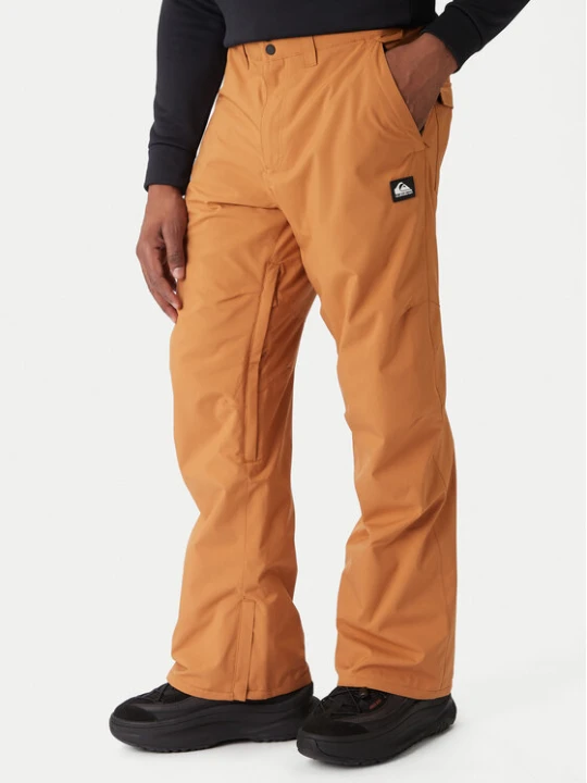 Zdjęcie produktu Quiksilver Spodnie snowboardowe Estate EQYTP03237 Brązowy Slim Fit