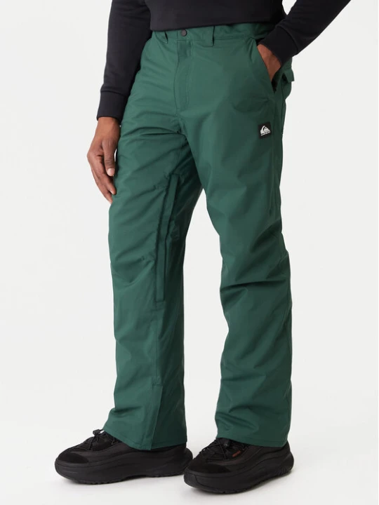 Zdjęcie produktu Quiksilver Spodnie snowboardowe Estate EQYTP03237 Zielony Slim Fit