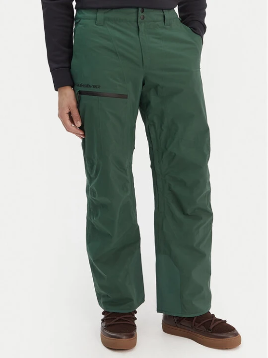 Zdjęcie produktu Quiksilver Spodnie snowboardowe Forever Stretch EQYTP03238 Zielony Modern Fit