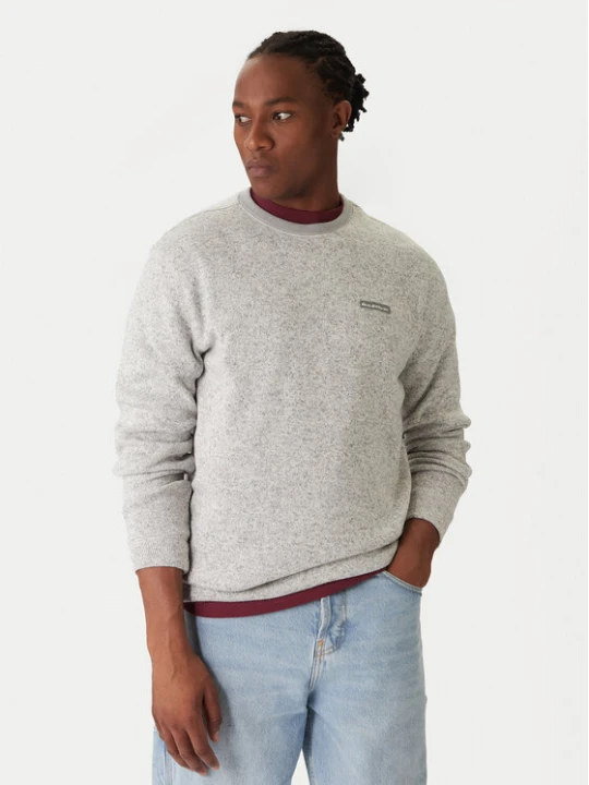Zdjęcie produktu Quiksilver Sweter Keller AQYFT03341 Szary Regular Fit