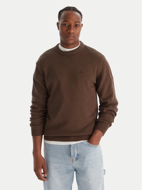 Zdjęcie produktu Quiksilver Sweter Salt Water EQYSW03326 Brązowy Regular Fit