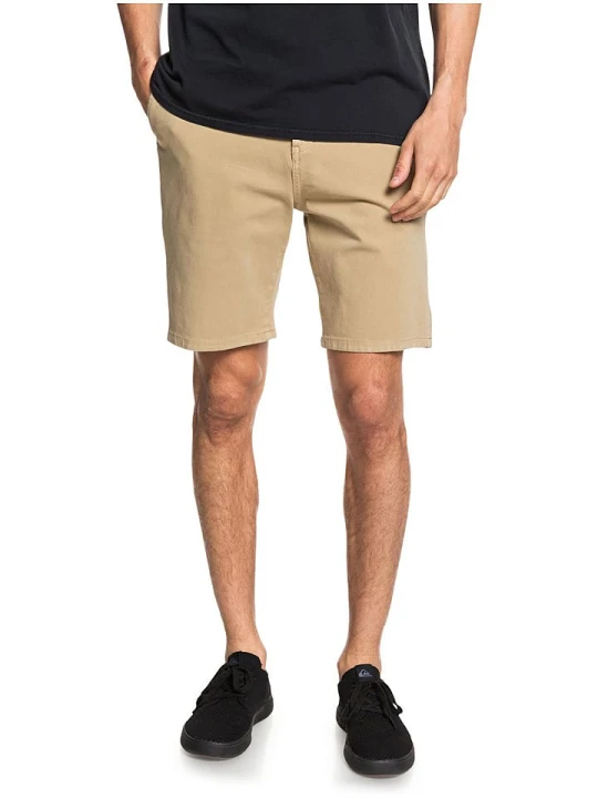 Zdjęcie produktu Quiksilver Szorty chino "Krandy" w kolorze beżowym rozmiar: 28