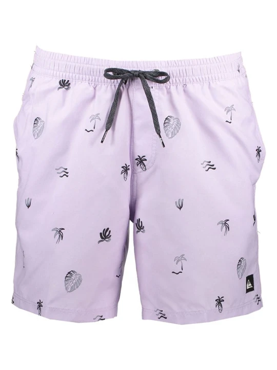 Zdjęcie produktu Quiksilver Szorty kąpielowe "Bungalow Volley" w kolorze fioletowym rozmiar: XL