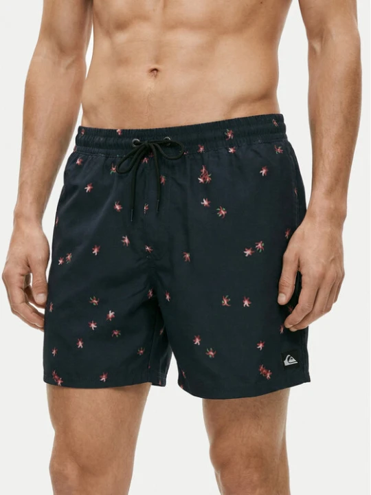 Zdjęcie produktu Quiksilver Szorty kąpielowe Everyday Printed Volley 15 EQYJV04219 Czarny Regular Fit