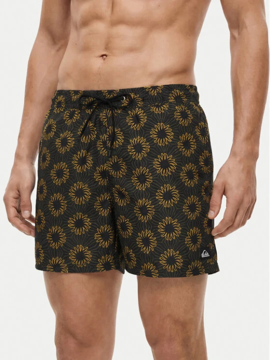 Zdjęcie produktu Quiksilver Szorty kąpielowe Everyday Printed Volley 15 EQYJV04219 Czarny Regular Fit