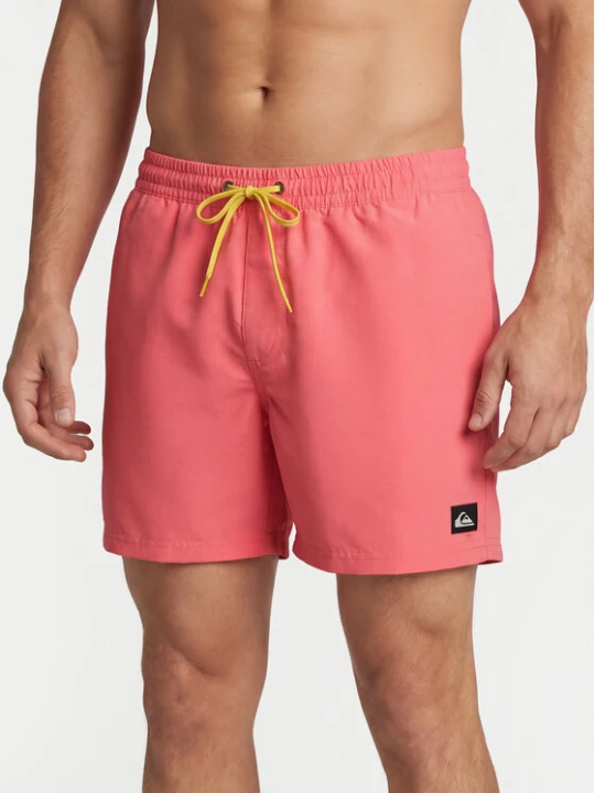 Zdjęcie produktu Quiksilver Szorty kąpielowe Everyday Solid Volley 15 EQYJV04120 Koralowy Regular Fit
