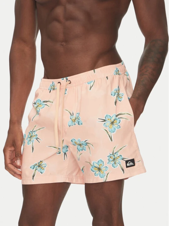 Zdjęcie produktu Quiksilver Szorty kąpielowe Everyday Straight Volley 15 EQYJV04121 Pomarańczowy