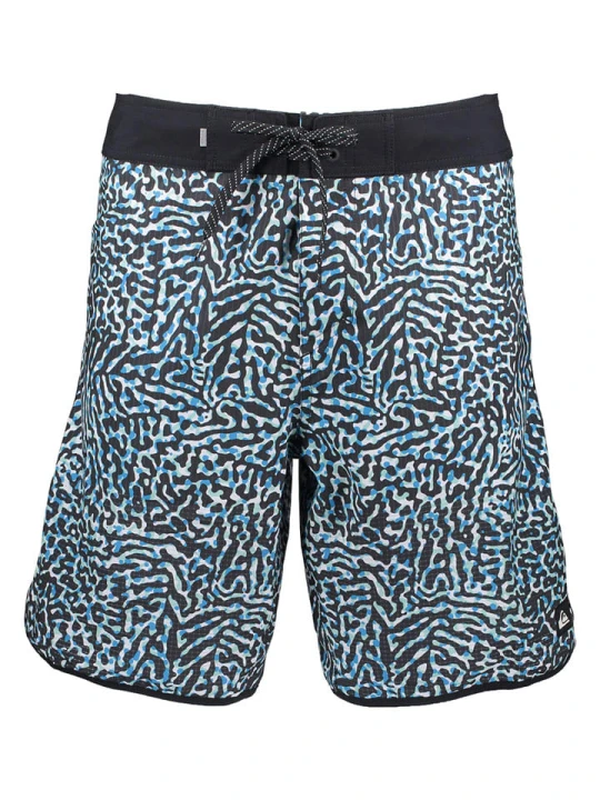 Zdjęcie produktu Quiksilver Szorty kąpielowe "Highline Scallop" w kolorze czarno-białym rozmiar: 30