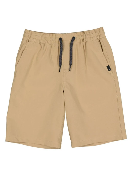 Zdjęcie produktu Quiksilver Szorty kąpielowe "Ocean Elastic Amphibian" w kolorze beżowym rozmiar: 152