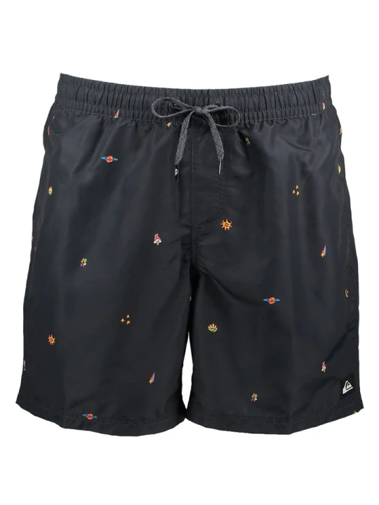 Zdjęcie produktu Quiksilver Szorty kąpielowe "Remade Mix Volley" w kolorze czarnym rozmiar: L