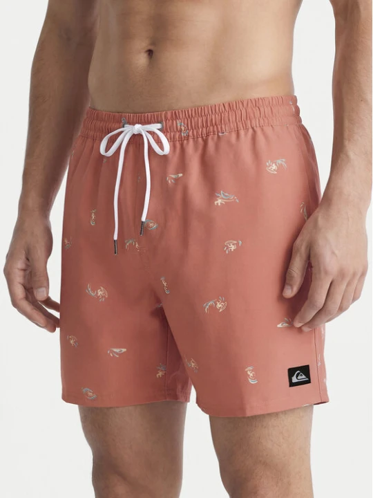 Zdjęcie produktu Quiksilver Szorty kąpielowe Stretch Printed Volley 16 EQYJV04217 Różowy Regular Fit