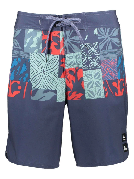 Zdjęcie produktu Quiksilver Szorty kąpielowe "Surfsilk Hawwaii" w kolorze granatowym rozmiar: 34