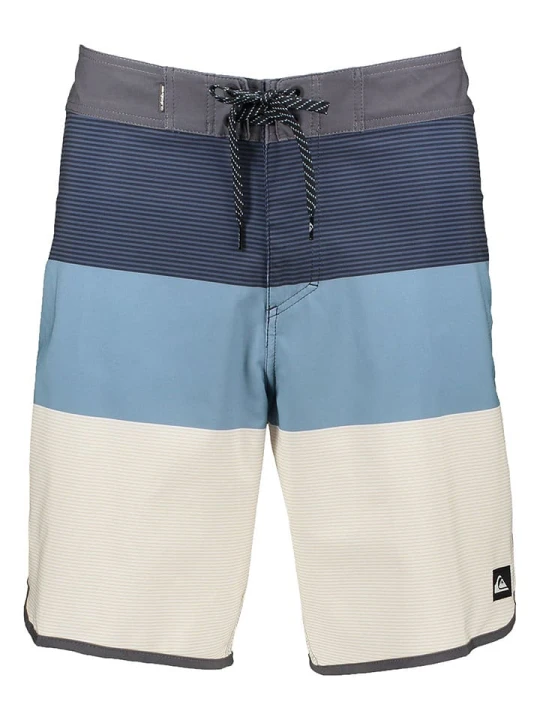 Zdjęcie produktu Quiksilver Szorty kąpielowe w kolorze biało-błękitno-granatowym rozmiar: W30