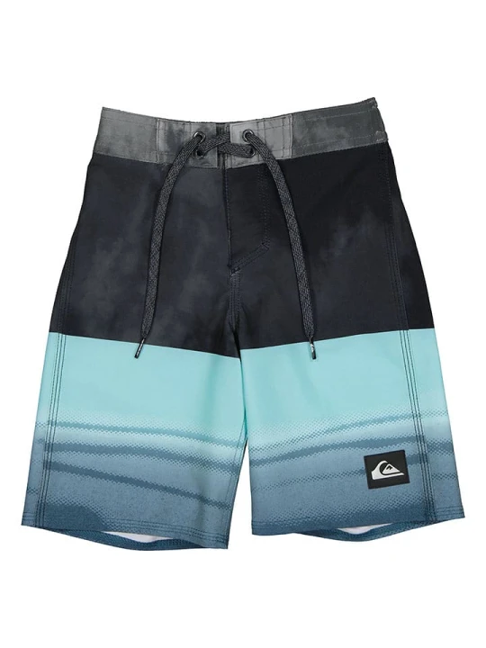 Zdjęcie produktu Quiksilver Szorty kąpielowe w kolorze czarno-błękitnym rozmiar: 122