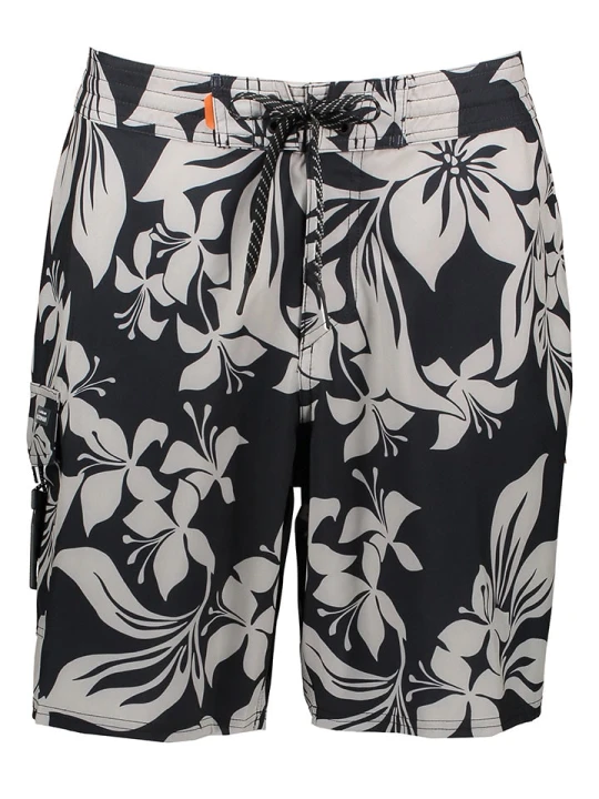 Zdjęcie produktu Quiksilver Szorty kąpielowe w kolorze szaro-czarnym rozmiar: W40